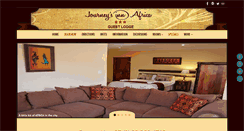 Desktop Screenshot of journeysinnafrica.com